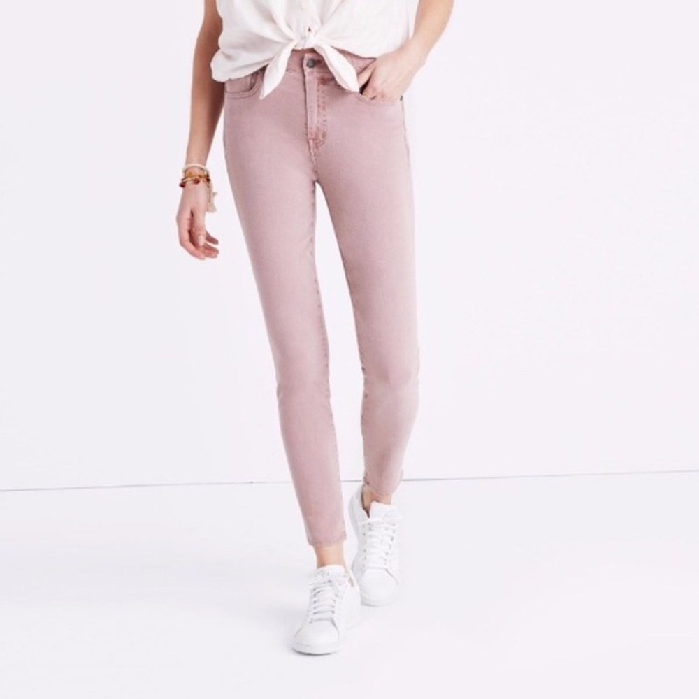 Madewell High Riser Skinny Skinny Crop Jeans 27